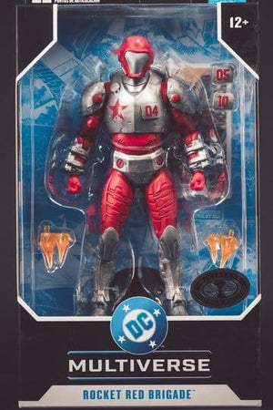 Justice League: Generation Lost DC Multiverse Actiefiguur Rocket Red Brigade (Chase) 18 cm