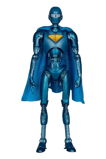 Superman (2025) DC Multiverse Deluxe Action Figuur Superman Robot (Red Platinum Edition) 18 cm