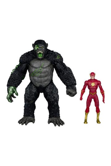 DC Multiverse actie Figuur 2-pack Flash vs. Titano 18 cm