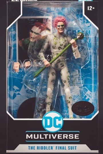Batman Forever DC Multiverse actiefiguur Riddler (Final Suit) (Chase) 18 cm