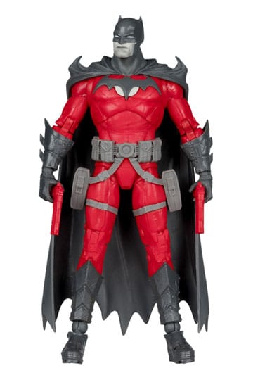 DC Multiverse actiefiguur Batman (Flashpoint) (zwart-wit accenteditie) (gouden label) 18 cm