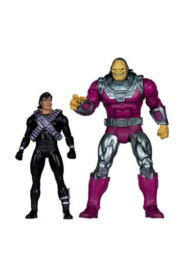 DC Multiverse Megafig-actiefiguur, 2-pack Mongul vs Superman (Return of Superman) 25 cm
