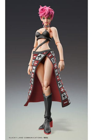 JoJo's bizarre avontuur deel 5 Superactie-actiefiguur Chozokado Trish Una Black Ver. 15 cm