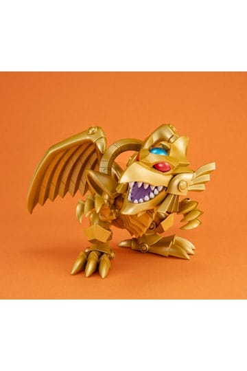 Yu-gi-oh! Duel monsters megatoon pvc standbeeld de gevleugelde draak van ra 13 cm