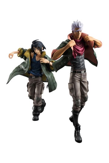 Mobile Suit Gundam Iron-Blood Orphans G.E.M. Serie PVC Beeld Mikazuki Augus & Orga Itsuka 26 cm