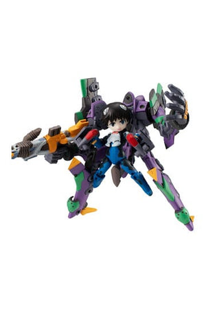 Evangelion Desktop Legerfiguur Shinji Ikari & Evangelion No. 1 Nieuwe Theatrale Editie 15 cm