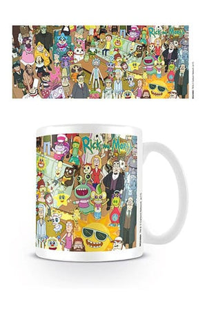 Rick en Morty Mug -tekens