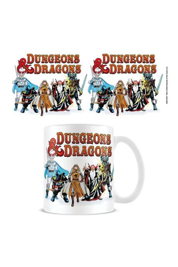 Dungeons & Dragons Mug Retro Group