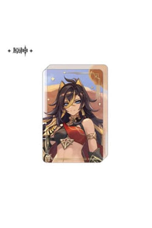 Genshin impact acryl ornament met glitter: dehya 8,5 cm