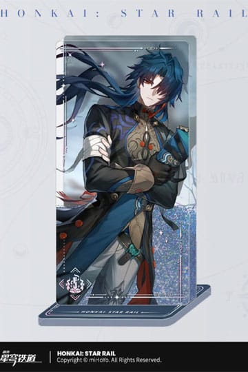 Honkai: Star Rail Light Cone Acryl Ornament met Glitter: Blade The Unreachable Side 15 cm