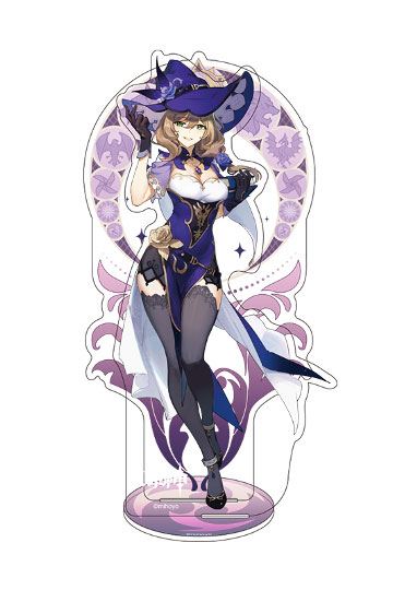 Genshin Impact Mondstadt -themaserie Karakter Acryl Figuur Lisa 14 cm