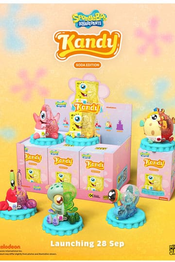 SpongeBob SquarePants Blind Box Kandy X Jason Freeny Collection SpongeBob (Soda Edition) Display (6)