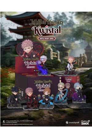 Jujutsu Kaisen: Kwistal Fwendz - Battle Ready Series 4 inch Vinyl Figuur Blind Box Assortment (6)