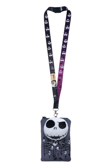 Nightmare Before Christmas Lanyard Jack Deluxe met zakkaarthouder