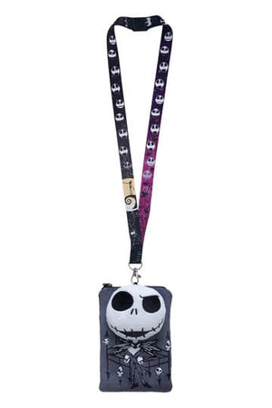 Nightmare Before Christmas Lanyard Jack Deluxe met zakkaarthouder