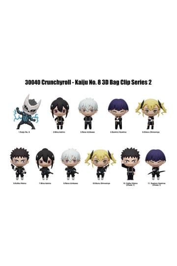 Kaiju nr. 8 PVC-tasclips serie 2-display (24)