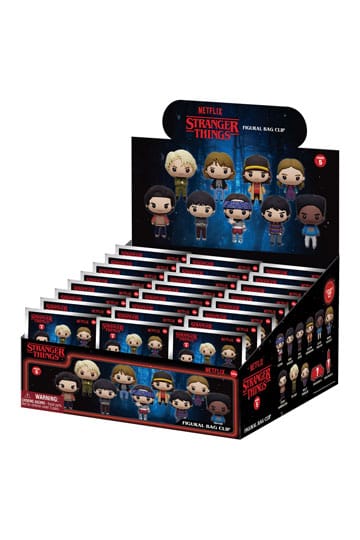 Stranger Things 3D Foam Bag Clips Serie 5 Display (24)