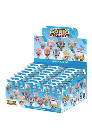 Sonic the Hedgehog PVC Tasclips Massaal Serie 5 Display (24)