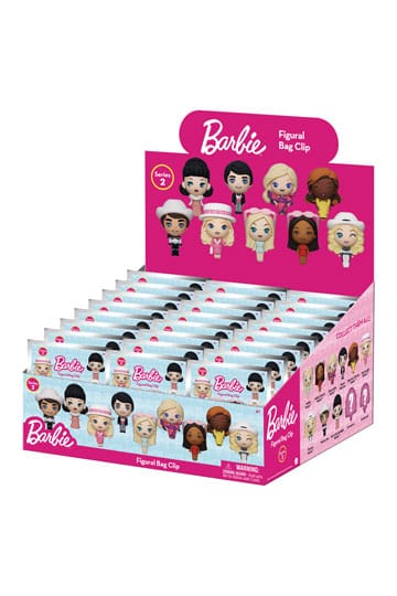 Barbie 3D Foam Tasclips Serie 2 Display (24)