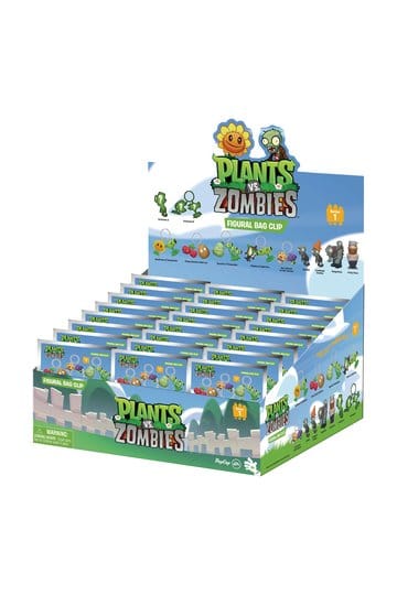 Plants vs. Zombies 3D-schuimzakclips Serie 1-display (24)