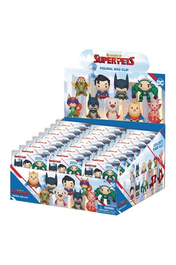 DC Super Pets 3D PVC Tasclips Serie 1 Display (24)