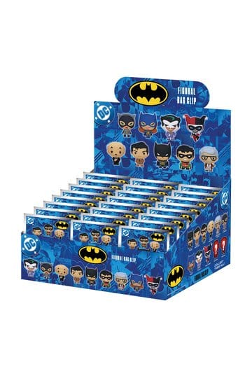 Batman: The Animated Series 3D Foam Bag Clips Serie 1 Display (24)