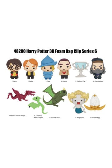 Harry Potter 3D PVC tasclips serie 6 display (24)