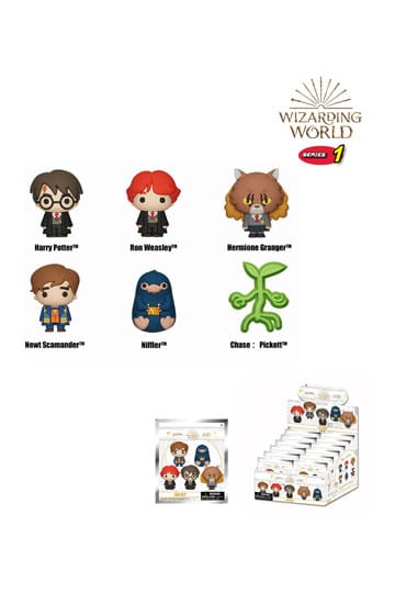 Wizarding World 3D Magneten Serie 1 Display (12)