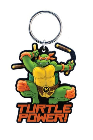 Teenage Mutant Ninja Turtles Soft Touch PVC-tasclip Michelangelo