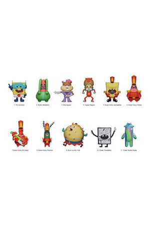 SpongeBob SquarePants 3D PVC Bag Clips Series 6 Display (24)