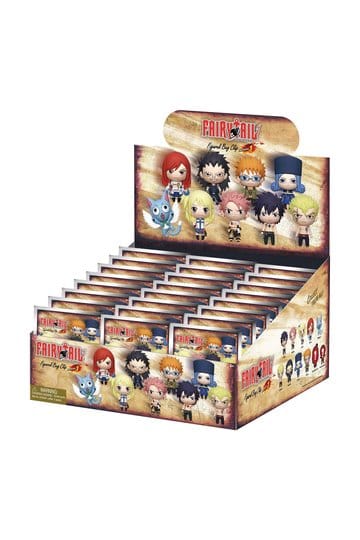 Fairy Tail 3D Foam Tasclips Serie 1 Display (24)