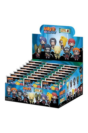 Naruto 3D Foam Bag Clips Serie 7 Display (24)