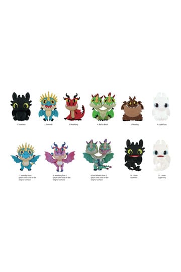 Hoe u uw Dragon 3D PVC Bag Clips Series 1 -display kunt trainen (24)