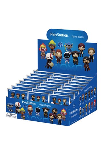 Playstation 3D Foam Bag Clips Serie 1 Display (24)