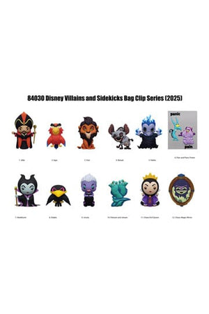 Disney 3D-schuimzakclips Villains Series 4-display (24)