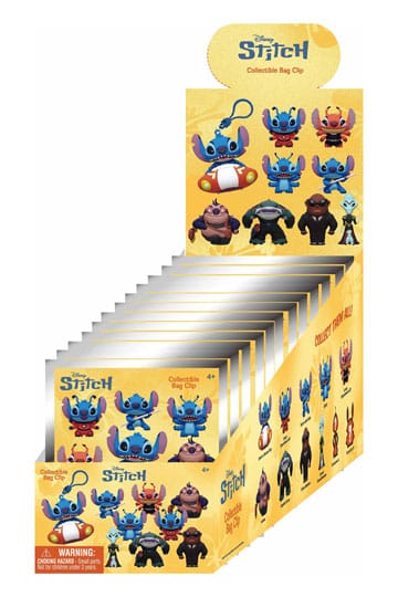 Lilo & Stitch 3D-schuimzakclips Stitch in Space-display (24)