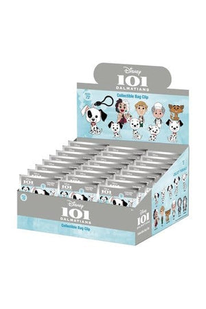 Honderd en één Dalmatiërs 3D Foam Bag Clips Serie 72 Display (24)