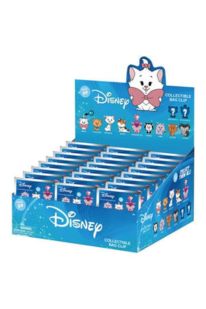 Disney Cats 3D Foam Bag Clips Serie 69 Display (24)