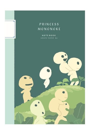 Prinses Mononoke notitieboekje Kodama
