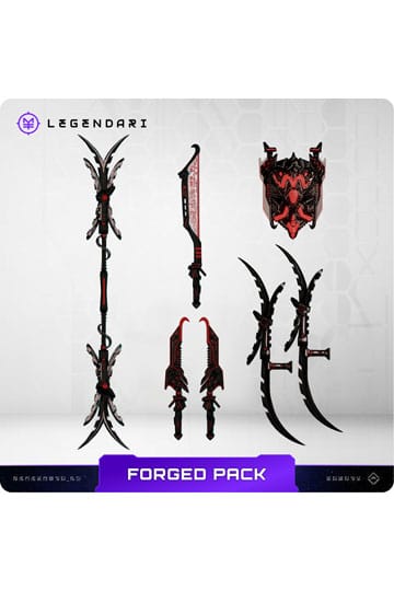 Legendari Accessoire Pack gesmeed wapenpakket