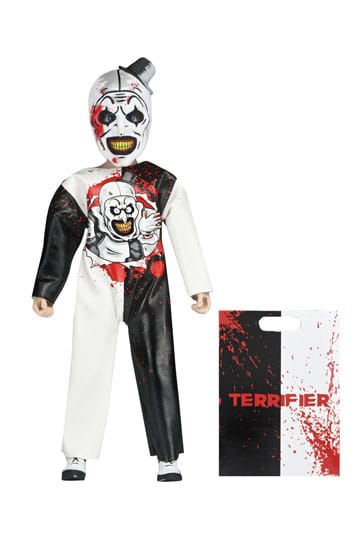Terriifier Ben Cooper actiefiguur kostuumserie 9 Art the Clown 15 cm
