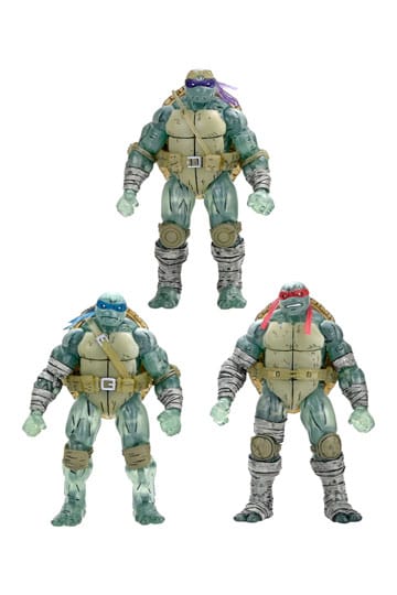 Teenage Mutant Ninja Turtles (The Last Ronin) Actiefiguren 3-pack Ghost Brothers 18 cm