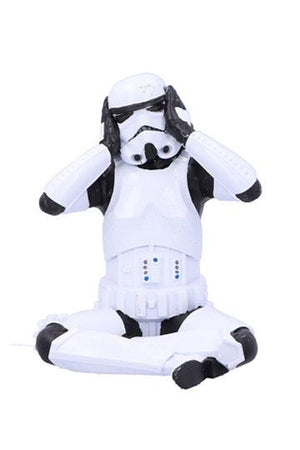 Originele stormtrooper figuur hoor geen kwaadaardige stormtrooper 10 cm