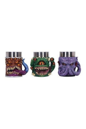 Dungeons & Dragons Set van 3 Mini Tankards Mini Monster 9 cm