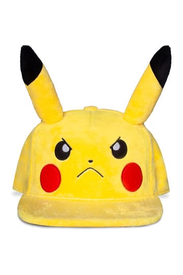 Pokémon Snapback Cap Angry Pikachu