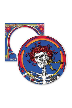 Grateful Dead: Skull &amp; Roses 450 stukjes Picture Disc legpuzzel