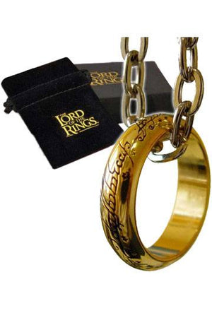 Lord of the Rings Ring the One Ring (Gold Pated)