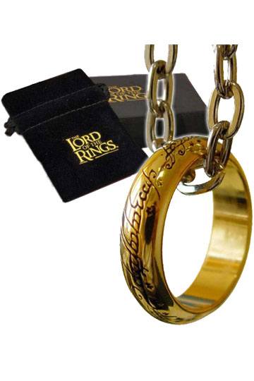 Lord of the Rings Ring the One Ring (Gold Pated)