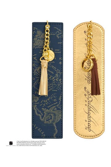 The Lord of the Rings-bladwijzers, 2-pack Middle Earth en Elven-script