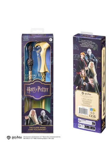 Harry Potter Twin-Pack Role Play Wands The Elder & Lord Voldemort 30 cm